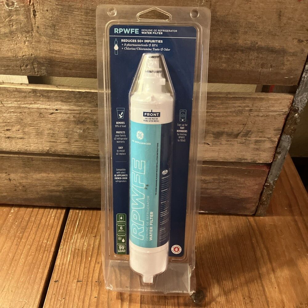 GE Genuine RPWFE Refrigerator Water Filter New Sealed